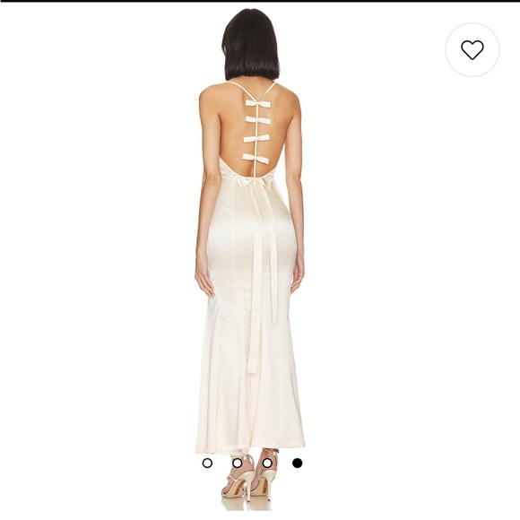 Nana Jacqueline - Angelique Bow Dress (Pink) Size large - NWT - Picture 9 of 9